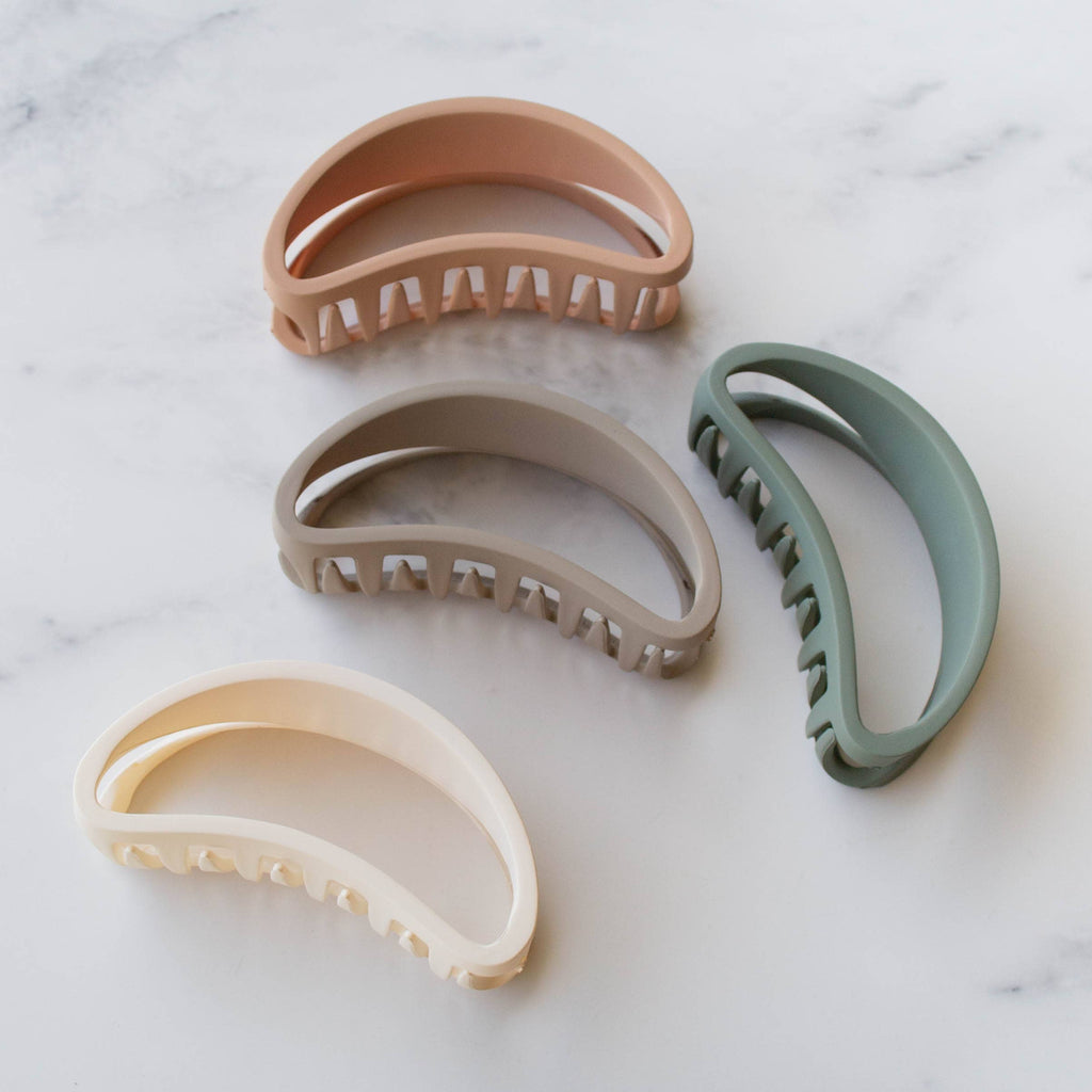 Banana Bean Shaped Hair Claw - Freshie & Zero Studio Shop