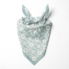 Organic Cotton Nashville Embroidered Bandana ~ Seaglass - Freshie & Zero Studio Shop