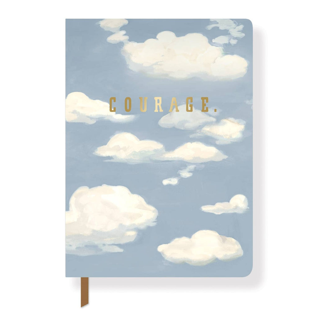 Cloud Courage Paperback Journal - Freshie & Zero Studio Shop