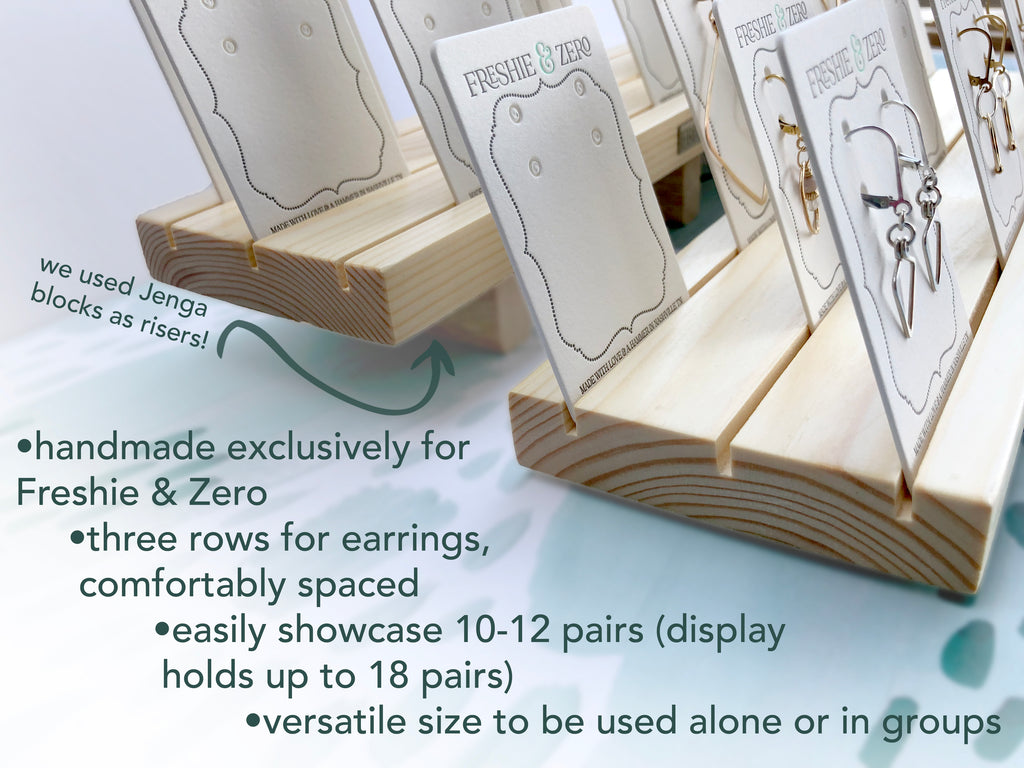 Essential Earring Card Display - Freshie & Zero