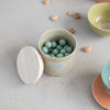 Stoneware Canister with Bamboo Lid - Freshie & Zero Studio Shop
