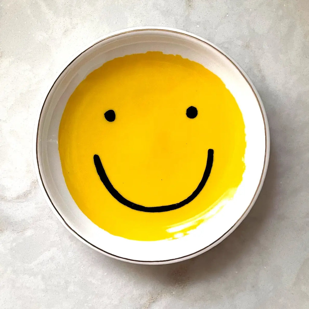 Trinket Dish by Idlewild: Smiley Face - Freshie & Zero Studio Shop