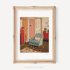 Janet Hill Art Print: The Barbizon Hotel 1953 - 11" X 14" - Freshie & Zero Studio Shop