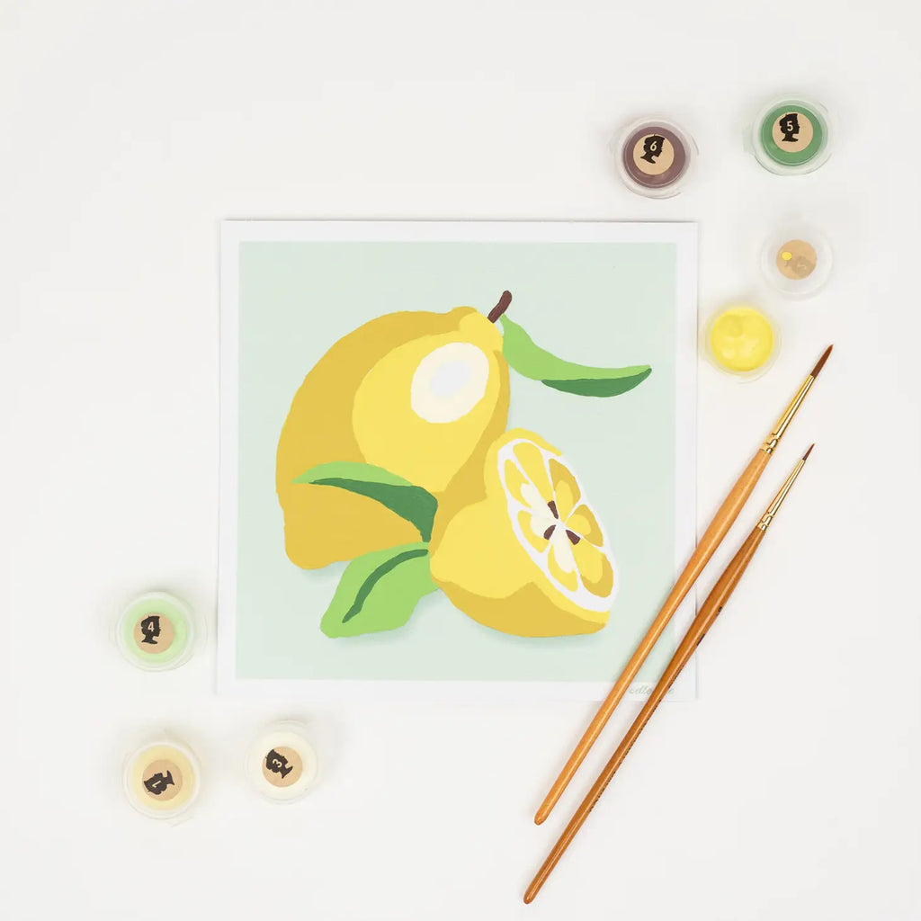 Fritillaria, Paint-by-Number Kit for Adults — Elle Crée (she creates)
