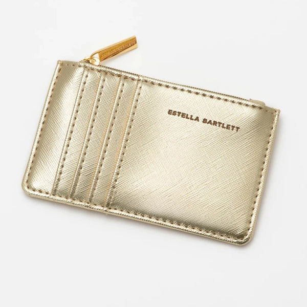Gold Rainbow Mini Card Wallet by Estella Bartlett - Freshie & Zero Studio Shop