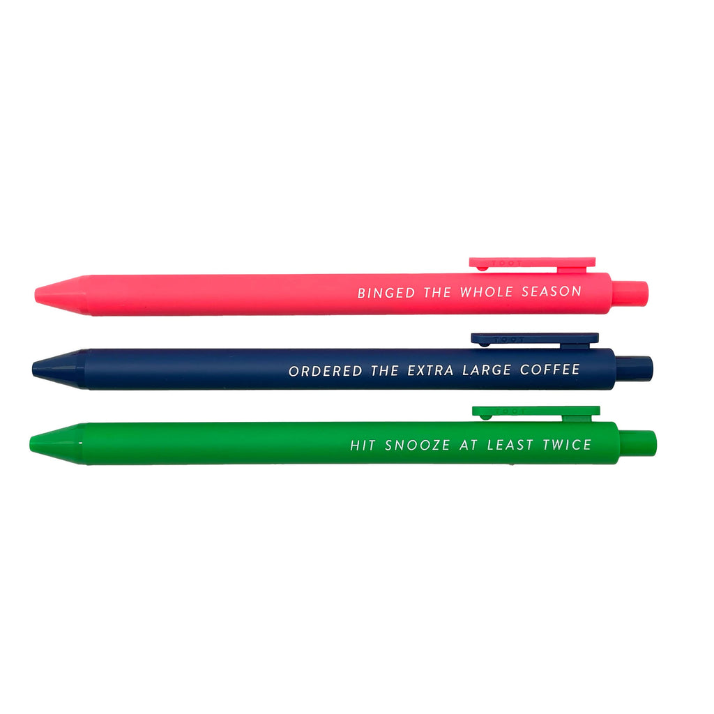 Pens for Getting Through the Day - Freshie & Zero Studio Shop