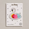 Iron on Patch - Rainbow Swan - Freshie & Zero Studio Shop