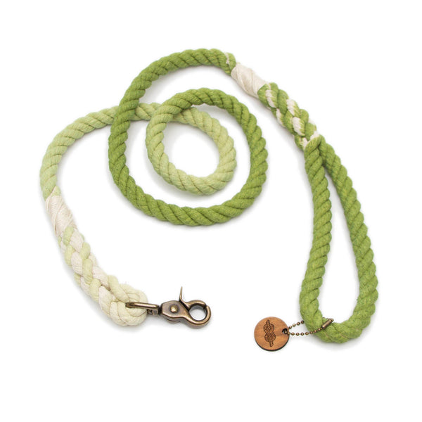 6' Rope Leash: Avocado Ombre - Freshie & Zero