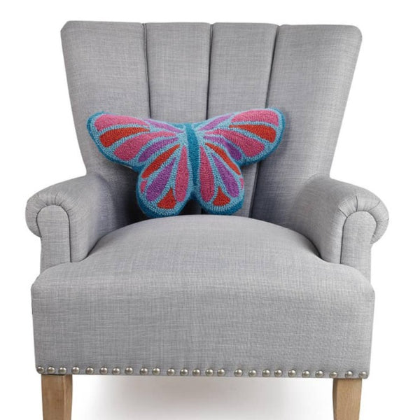 Butterfly Shaped Hook Throw Pillow - Freshie & Zero Studio Shop