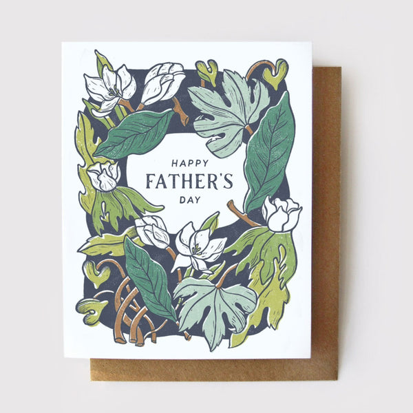Card by Root & Branch: Happy Leafy Father's Day - Freshie & Zero Studio Shop