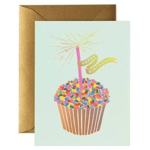 Cupcake Birthday Card by Rifle Paper Co - Freshie & Zero Studio Shop