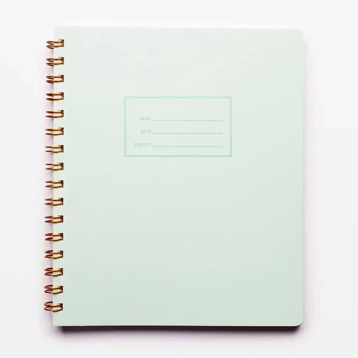 Blank Notebook by Shorthand Press: Mint