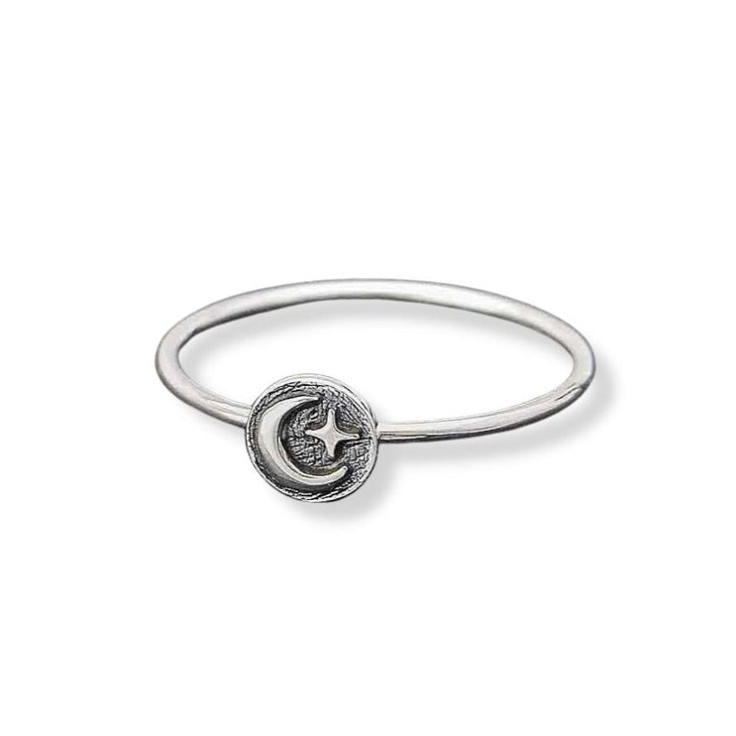 Silver Star Ring Dainty Star Ring Minimalistic Star Ring Celestial