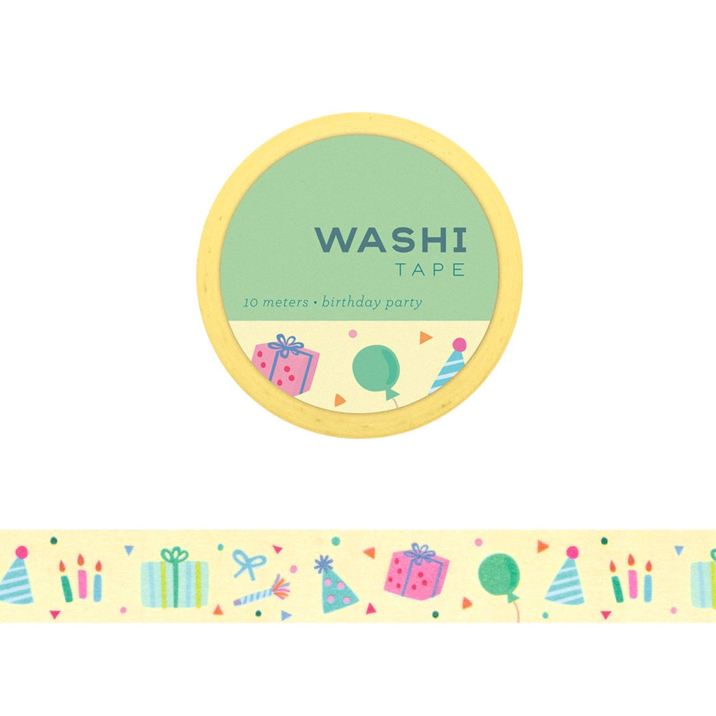 Washi Tape: Birthday Party - Freshie & Zero Studio Shop