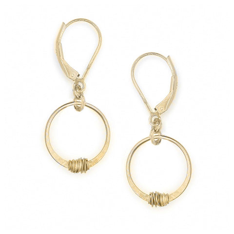 Freshie & Zero stitch earrings featuring delicate embroidered stitching on small, lightweight earrings for everyday wear.