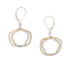 golden shade earrings - Freshie & Zero