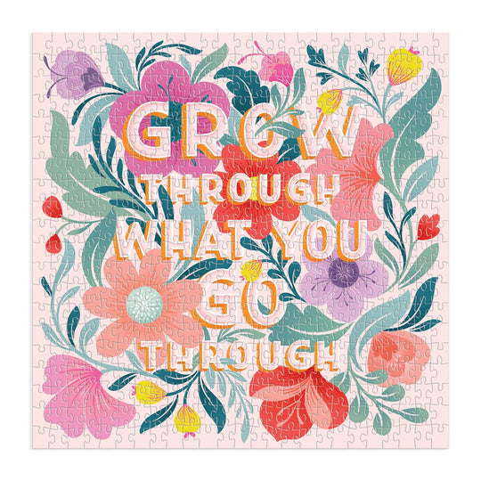 Grow Through What You Go Through 500 Piece Jigsaw Puzzle - Freshie & Zero Studio Shop