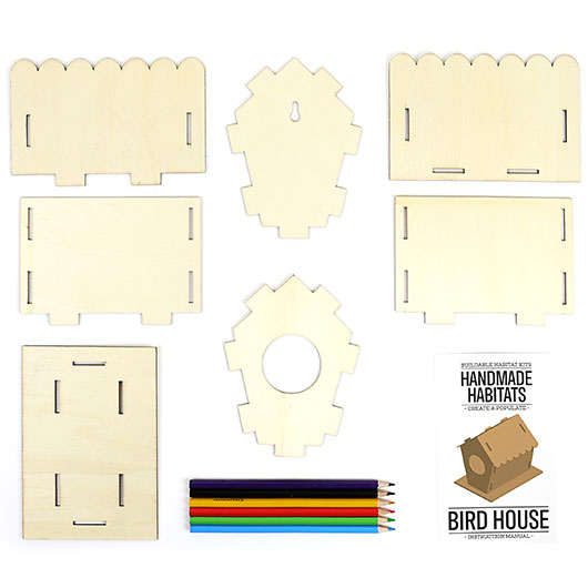 DIY Kit: Bird House Handmade Habitat - Freshie & Zero Studio Shop