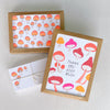 Boxed Note Cards: Mushrooms - Freshie & Zero Studio Shop