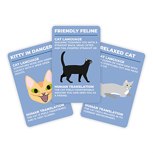 How to Speak Cat Card Deck - Freshie & Zero Studio Shop