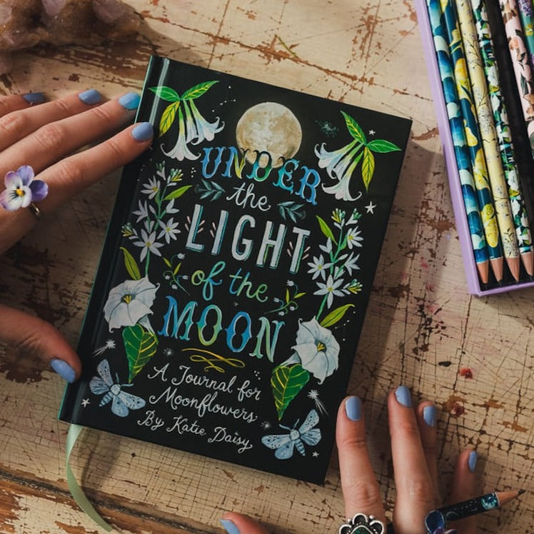Under the Light of the Moon: journal by Katie Daisy - Freshie & Zero Studio Shop