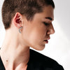 Mismatched Trio of Matte Stud Earrings by Studio Adorn - Freshie & Zero