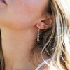 Lily Earrings - Silver & Amazonite - Freshie & Zero