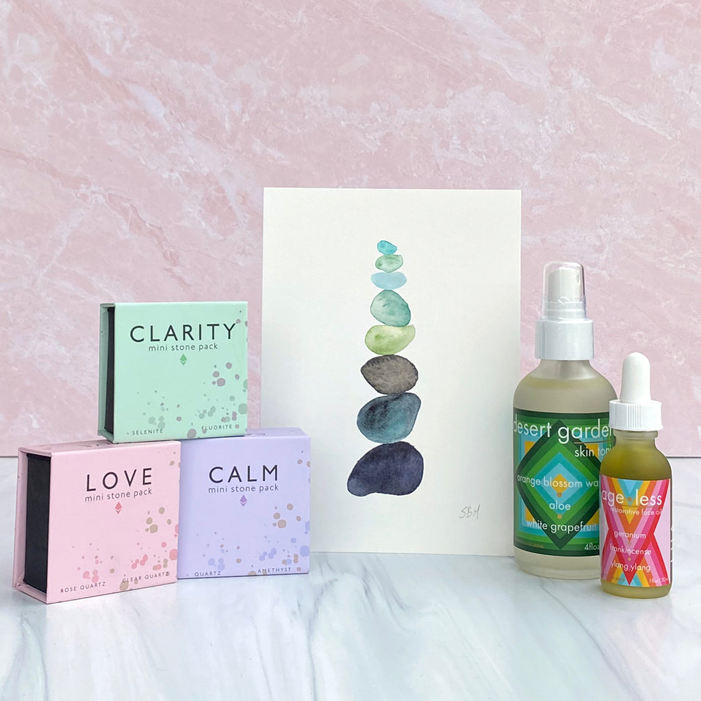 Mini Stone Pack: Love, Clarity, or Calm - Freshie & Zero