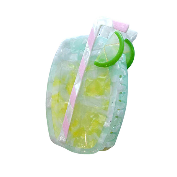 Mojito Cocktail Hair Claw Clip | Eco-Friendly - Freshie & Zero Studio Shop