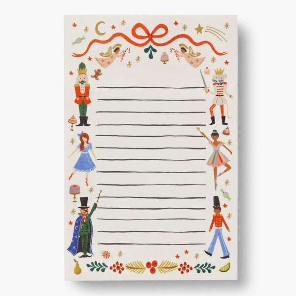 Nutcracker Notepad by Rifle Paper Co - Freshie & Zero Studio Shop