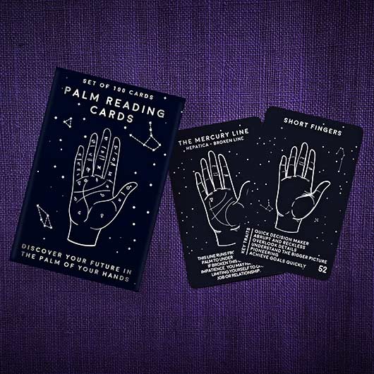 Palm Reading Card Deck - Freshie & Zero Studio Shop