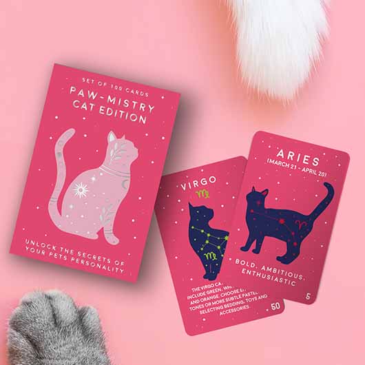 Paw-mistry Cat Edition Card Deck - Freshie & Zero Studio Shop