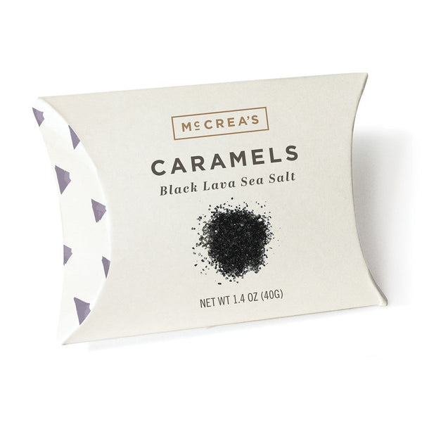 McCrea's Candies: Black Lava Sea Salt Caramels - Freshie & Zero Studio Shop