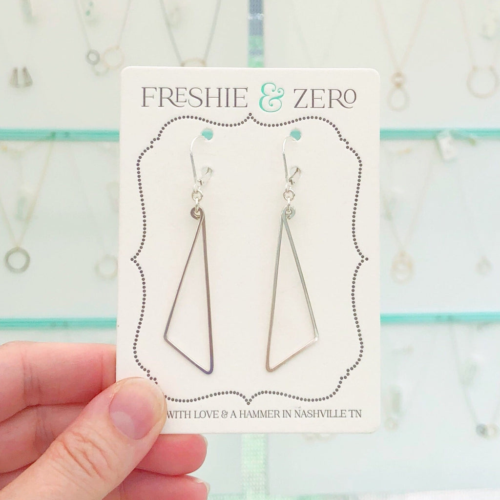 pivot earrings - Freshie & Zero Studio Shop