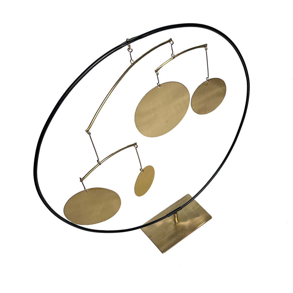 Sibilia Table Top Solar System Brass Mobile - Freshie & Zero Studio Shop
