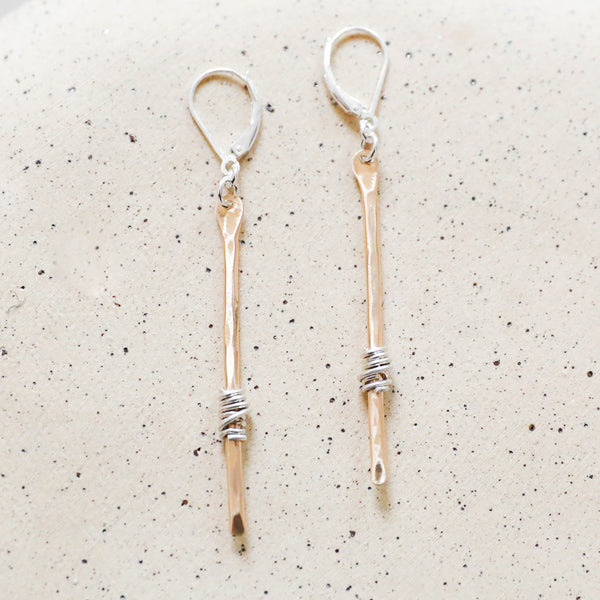 sparky stem earrings - Freshie & Zero