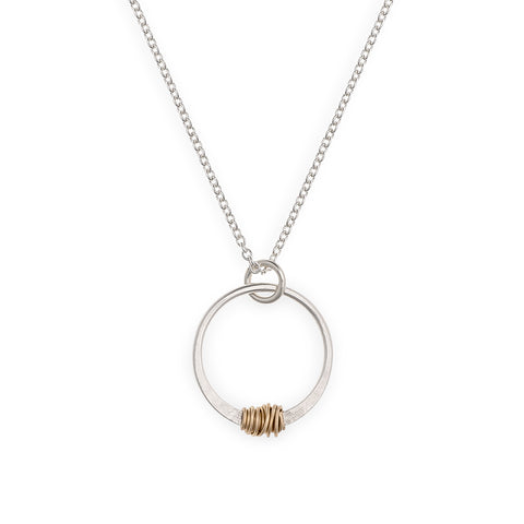 Freshie & Zero Sparky Stitch necklace featuring a colorful, handcrafted stitched design on a delicate chain.