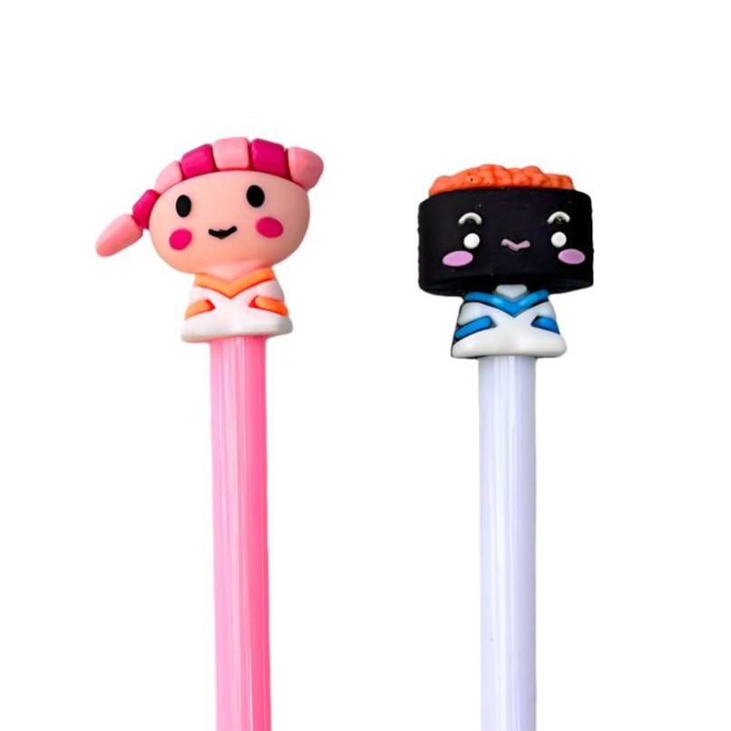 Sushi Chef Gel Pens Set of 2 - Freshie & Zero Studio Shop