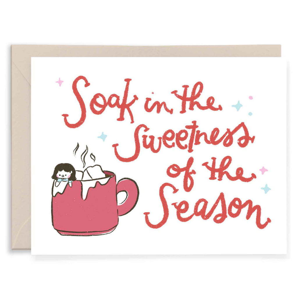 Holiday Greeting Card: Sweet Season - Freshie & Zero