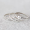 Mama: Diamond Dusted Adjustable Ring - Freshie & Zero