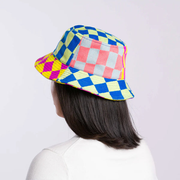 Checkered Bucket Hat by Verloop - Freshie & Zero Studio Shop