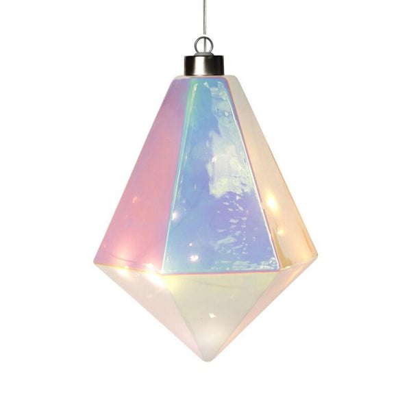 Diamond Glass LED Ornament - Freshie & Zero Studio Shop