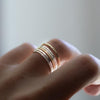 Hammered Stacking Ring - Freshie & Zero Studio Shop